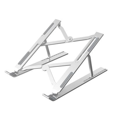 China Metal Laptop Table Stand Hardware Leptop Folding Stand Laptop Desk Notebook Holder Mental Laptop for sale