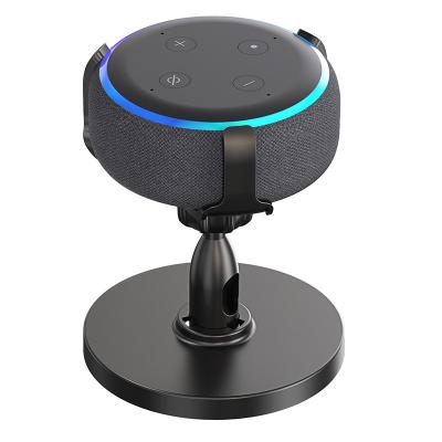 China 2021 New 3rd Generation Desktop Smart Home Speaker Stand Plastic Audio Accessories Stand Table Stand Holder for sale