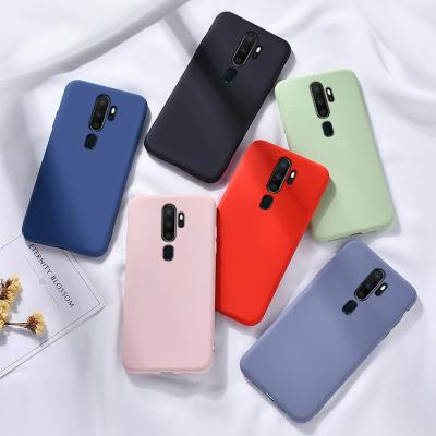 China Soft Liquid Silicone Case For Oppo A9 2020 Back Cover Liquid Silicone Phone Case K200216D for sale