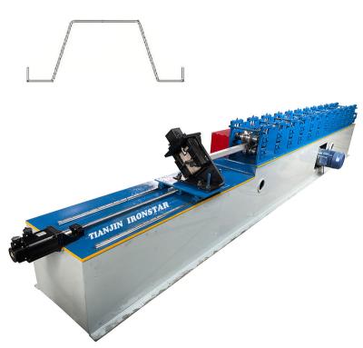 China Hotels Omega Profile Roll Forming Machine C U Purlin Channel Truss Cold Forming Furring Machine for sale