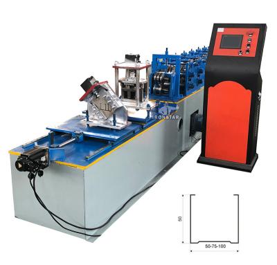 China Hotels Hot Sale C Multiple Channel Roll Forming Machine 3 In 1 C Stud Track Making Machinery for sale