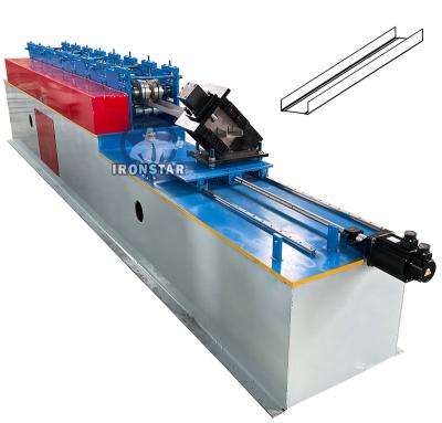 China Advertising Company Galvanized Steel Double U Type In One U Channel Machine And U Stud 2 In 1 Roll Forming Machine For Chile for sale