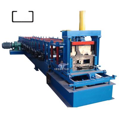 China Advertising Company Cold Metal Sales Purlin Roll Making Equipment C Forming Machine for sale