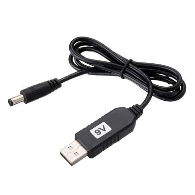 China Home DC 5V To DC 9V 12V USB Voltage Step Up Converter Cable for sale