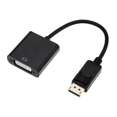 China Convenient DISPLAYPORT DP MALE DVI FEMALE ADAPTER DP to BIG to DVI VIDEO DISPLAY PORT CABLE CONVERTER FOR PC LAPTOP for sale