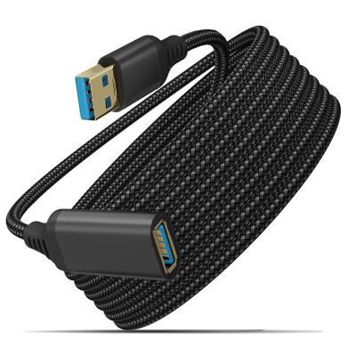 China USB 3.0 Compatible Nylon Braided Male To Female High Speed ​​Transmission Data Cable Computer Camera Printer Extension Cable 1/2/3/5 Meter for sale