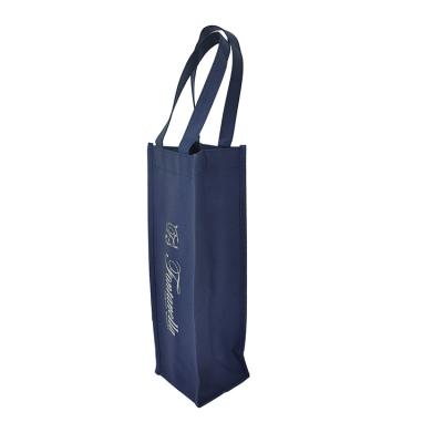 China Reusable Woven Bottle Bag 1 Bottle Wine Packaging Disposable Chinese Winebag Manufacturer No Divided for sale