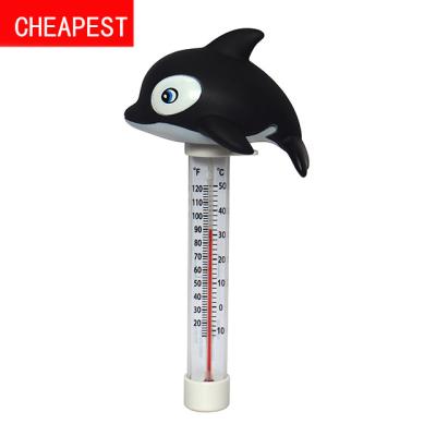 China Swimming Pool Products Manufacturer Whale Swimming Pool Thermometer Floating Thermometer / Spa for sale