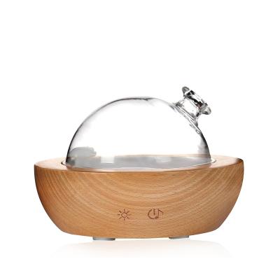 China Wholesale 180Ml Household Wholesale 180Ml Real Wooden House Cold Air Mist Essential Oil Aromatherapy Aroma Atomizer Atomizer Diffuser Ultrasonic Humidifier Machine for sale