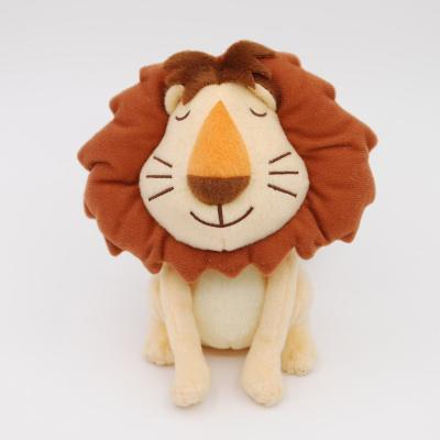 China Promotion OEM ODM Sunflower Mustache Plush Lion Head Stuffed Cartoon Lion Toy for sale