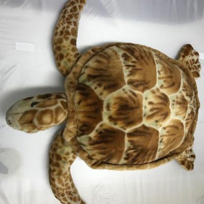 China Decoration OEM ODM Giant Sea Turtle Cloth Animal Toy Large Stuffed Soft Super Cute Turtle Cushion Pillow for sale