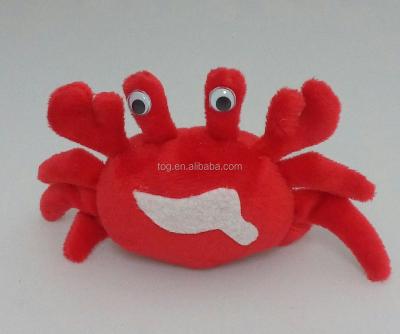 China Baby Crab Sea Cartoon Sea Crab Cartoon OEM ODM Toy Crab Plush Toy Soft Creative Kids Soft Stuffed Toys Material Crab for sale