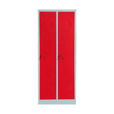 China Excellent Colorful 2 Door Metal Gym Locker LW-DL-02 for sale