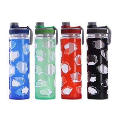 China Factory Wholesale 500ml Viable Space Cup Sports Portable Water Bottle With Handle Tea Down Solid Color Water Cup Unisex Fashion Gifts for sale