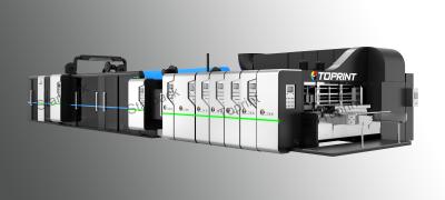 중국 카톤 박스를 만들기 위한 자동 카톤 박스 중첩기 접착기 기계 1200x2400mm 판매용