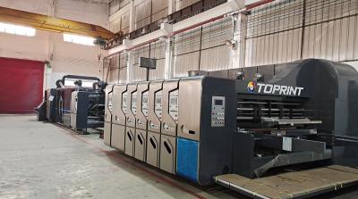 China Máquina da cartonagem da caixa de papel de Min Flexo Folder Gluer 380V 900x2000mm à venda