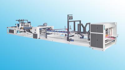 Cina 150m/min cartella automatica Gluer 20.8kw per la fabbricazione dei contenitori ondulati di cartone in vendita