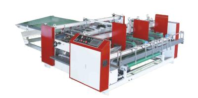 Cina cartella automatica Gluer dei semi 90m/min due pezzi di Gluer unito 380V in vendita