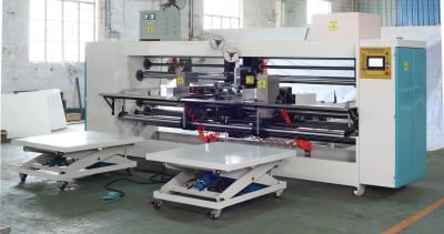 China 400 Nagel Min Semi Automatic Box Stitching-Maschine für das riesige Kasten-Nähen zu verkaufen