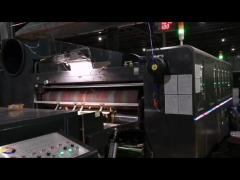 Automatic Flexo Printing Slotting Machine 350 Sheets/Min Fully Computerized Control