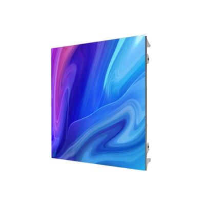 China Indoor Ultra High Resolution HD Video Wall Die Casting Aluminum Indoor Curved Panels P1.25mm Wall Mount Led Display for sale