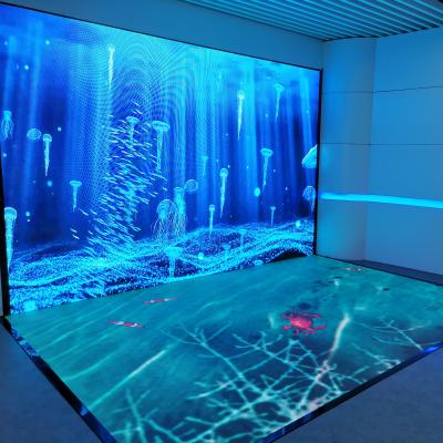 China SDK Floor Dancing Led Display Panels Interactive Dancing Led Video Floor Screen for sale