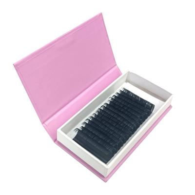 China Long 18-25mm Natural Mink Individual Volume Lashes Extension l c loop 0.25mm eyelash extensions for sale