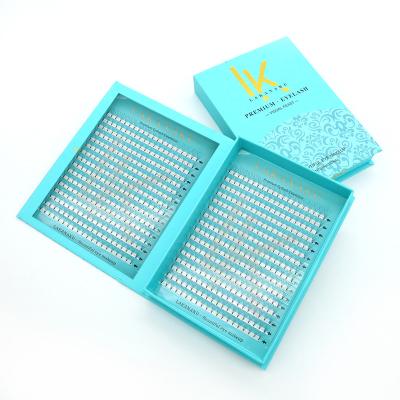 China Pre - Made Volume Natural Eyelash Extension Pre Made Volume Lash Extensions Premade Warm Bonded Volume Fans for sale