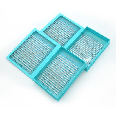 China Natural pre made eyelash extension heat bond pbt las extension trays pre made fans loose pre made eyelash extension for sale