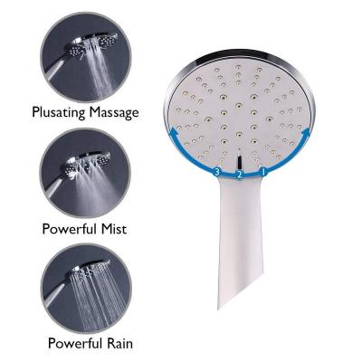 China Alta 3 Luxury Full Modes Presion Scam Regadera Mano Jet Hand Multifunction Electroplating Shower for sale