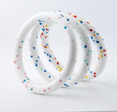 China ETPU Dog Toy Interactive Fun Ring Shape Pet Chewing Ring ETPU High Rebound for sale