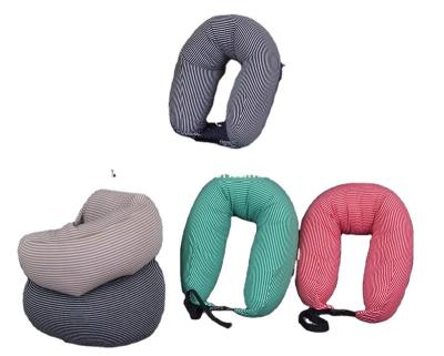 China Amazon Best Selling PORTABLE Travel Neck Pillow with Hoodie for Neck Support Use for sale