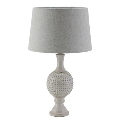 China Modern warm white pot home hotel sale ceramic table lamp decoration for living room for sale