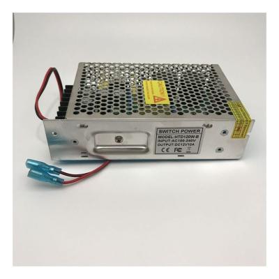 China Factory direct sale power supply adjustable changeover DC stabilized power supply DC12V10A 120W with backup battery HTD120W-B for sale