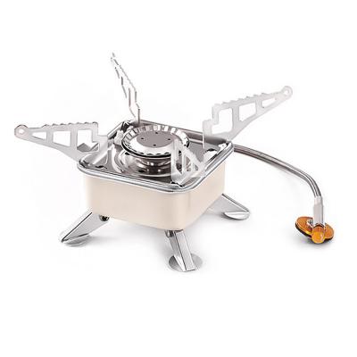 China Lightweight Hot outdoor portable folding mini fire stove Hot casco stove boiling tea boiling water gas stove camping picnic cookware for sale