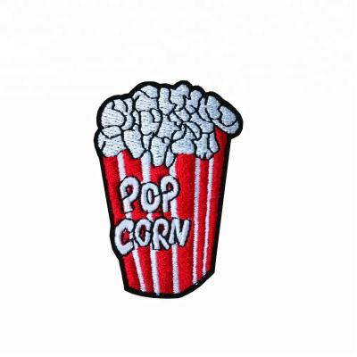 China Viable Classic Fashion DIY Pop Corn Embroidery Sticker Patch for sale