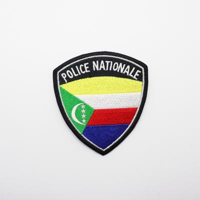 China Sustainable Custom Embroidery Apparel Patch Badge Custom Embroidery Patch for sale