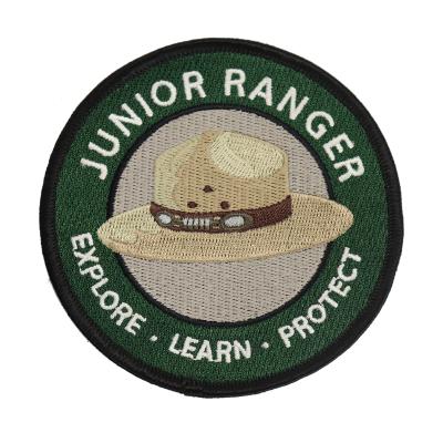 China Sustainable Customized Embroidery Patch Iron And Design Personalized Apparel Embroidery Badge for sale