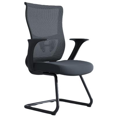 China Convertible Offical Furniture Comfortable Mid Back Black Brown Mesh Office Worker Chairs for sale