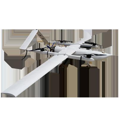 China Long Span Fixed Carbon Fiber Wing Drone Uav Long Range Frame Fixed Wing Drone Professional Hybrid Vtol for sale