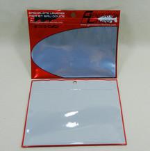 China Fishing Jig Packaging Metallized Flat Pouches , Durable Transparent Packaging Bags for sale