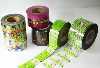 China Food Grade Plastic Packaging Film Roll For Snakes Glossy Finished for sale