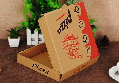 China Disposable Kraft Paper Take Out Boxes , Large Pizza / Bakery Packaging Boxes for sale