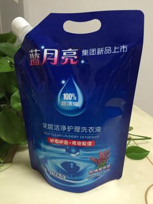 China 10ml / 30ml / 60ml Stand Up Spout Pouch Liquid Packing Plastic Bag With Nozzle for sale