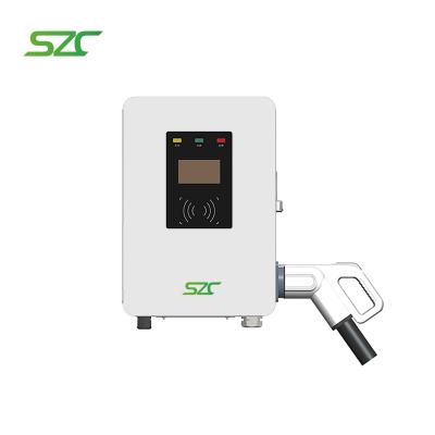 Chine SZC Samll Chargeur CC 7 kW 15 kW CCS2 Utilisation rapide à domicile Wallbox Chargeur Plie OCPP 2.0J Facultatif à vendre