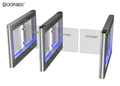 China Sus304 Geborstelde Ss Binnenturnstile van de Schommelingspoort met de Classificatie van de Kaartlezer Ip42 Te koop