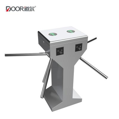 China SUS304 1.5mm Turnstile van de Diktedriepoot Poort Twee Richting Te koop