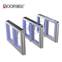 China 2 Ways Swing Barrier Gates For Library Entrance Control With Card Reader Access Control for sale