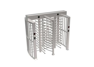 China DOOR Indoor Outdoor Waterproof Full Height Turnstile Security Gate Dual Channel for sale