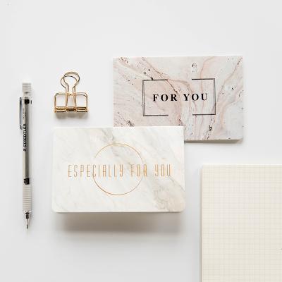 China Europe Art Thank You Card High Quality Marble Creative Luxury Creative Christmas Cards for sale